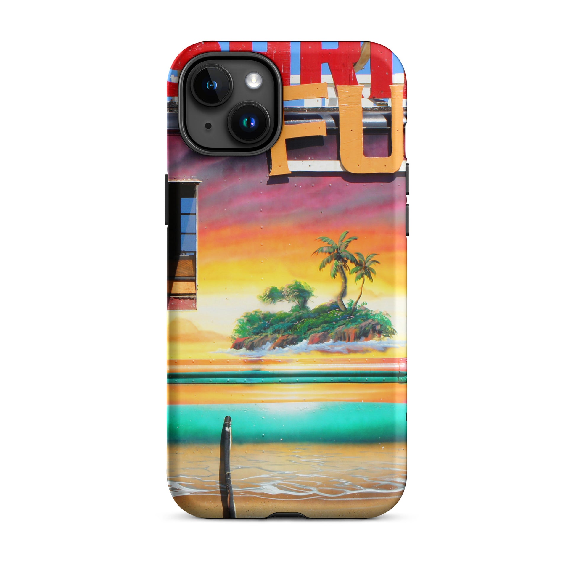 Island Love - Tough Case for iPhone ( 15 Pro Max – 11 ) - Fry1Productions