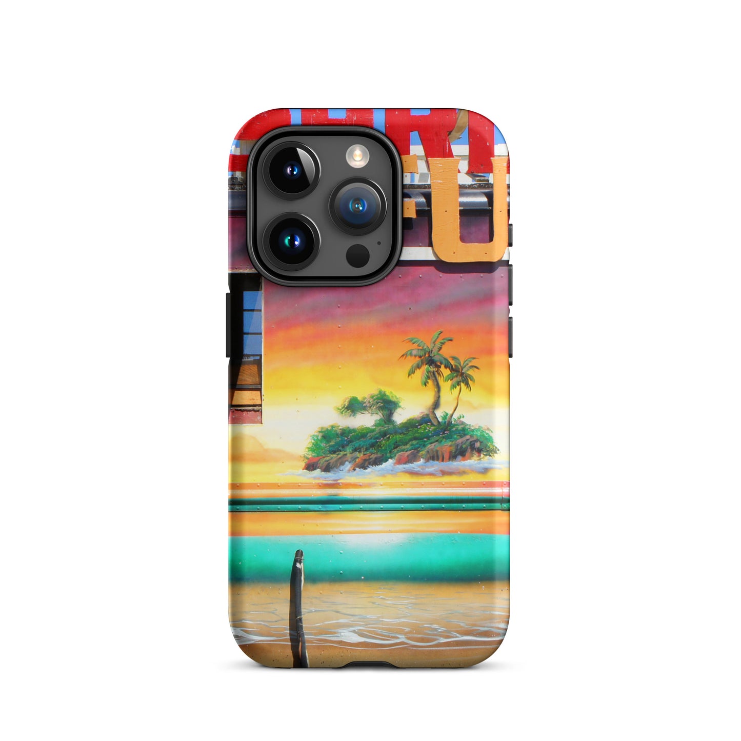 Island Love - Tough Case for iPhone ( 15 Pro Max – 11 ) - Fry1Productions