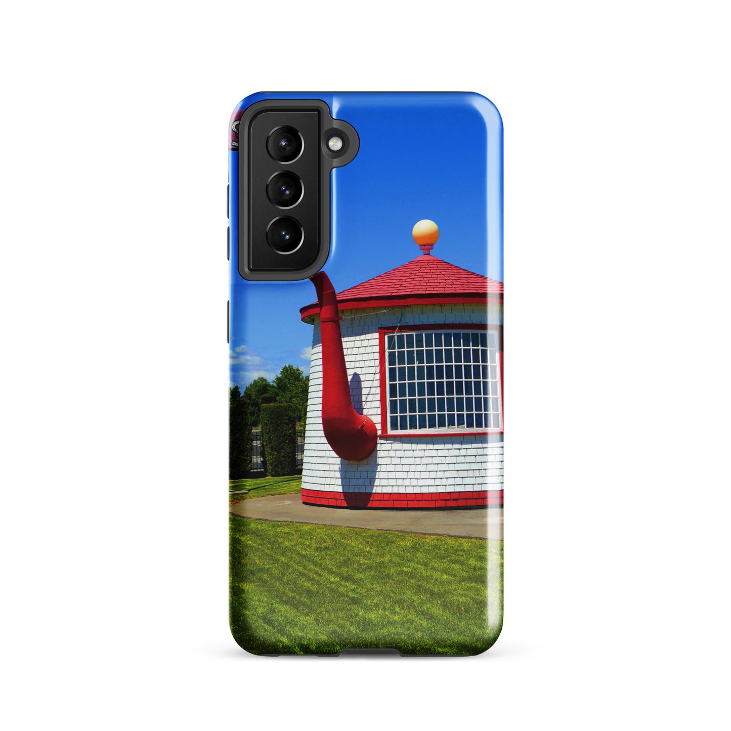 Historic Teapot Dome Service Station - Tough case for Samsung ( Galaxy S24 Ultra - Galaxy S10 ) - Fry1Productions