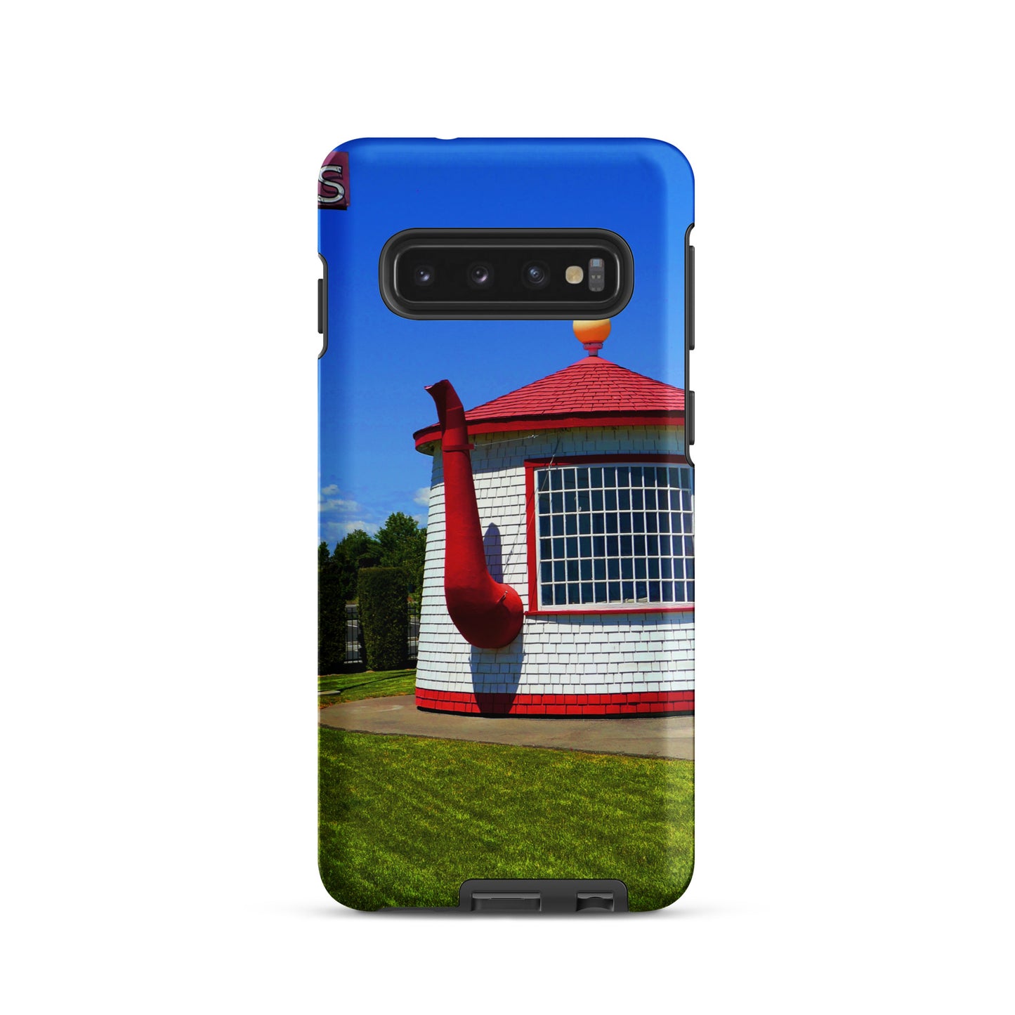 Historic Teapot Dome Service Station - Tough case for Samsung ( Galaxy S24 Ultra - Galaxy S10 ) - Fry1Productions