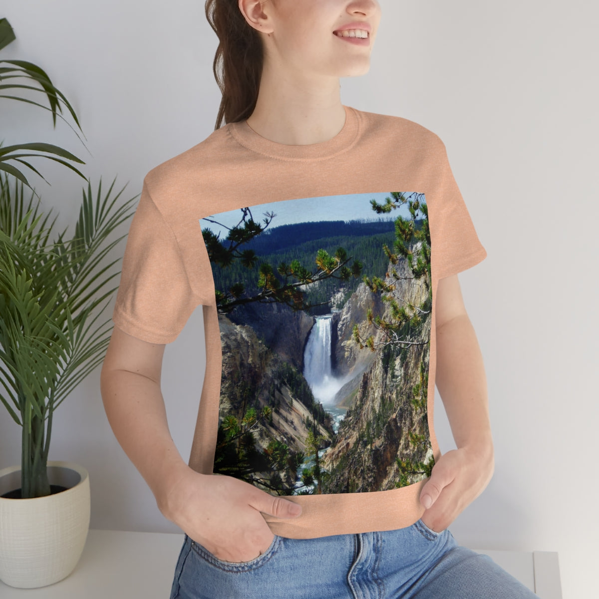 Yellowstone's Splendor - Unisex Jersey Short Sleeve T-Shirt - Fry1Productions