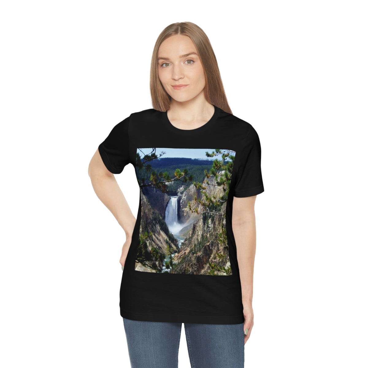 Yellowstone's Splendor - Unisex Jersey Short Sleeve T-Shirt - Fry1Productions