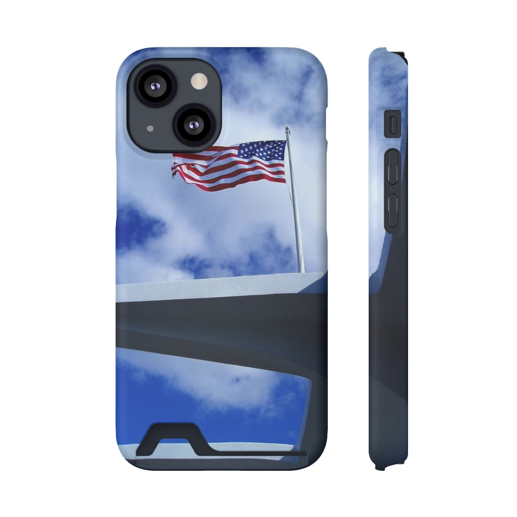"In Solemn Remembrance" - Galaxy S22 S21 & iPhone 13 Case With Card Holder - Fry1Productions