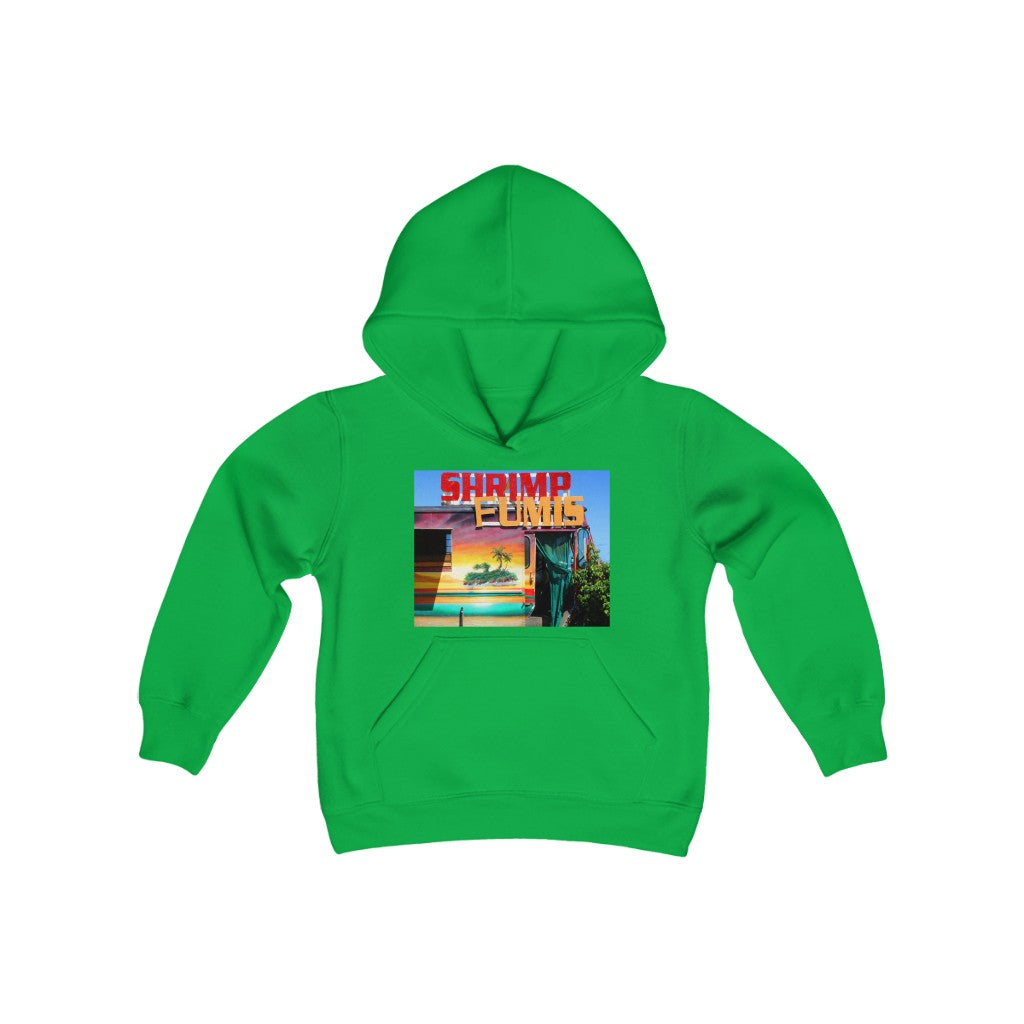 "Island Love" - Youth Heavy Blend Hooded Sweatshirt - Fry1Productions
