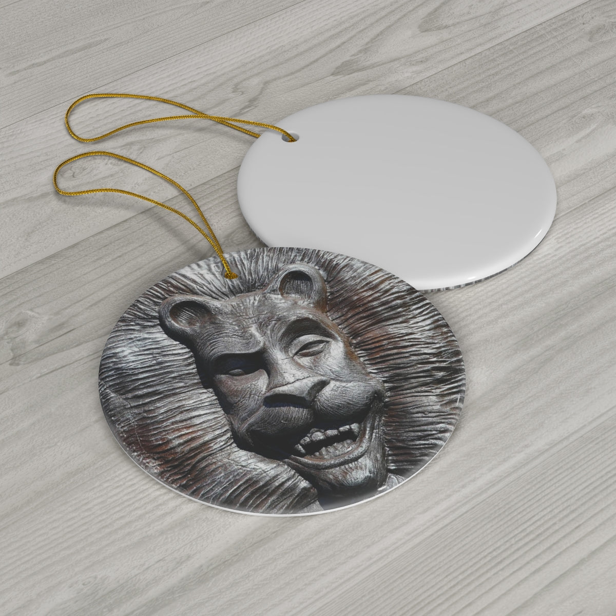 Lion's Friends Forever - Ceramic Ornaments - Fry1Productions