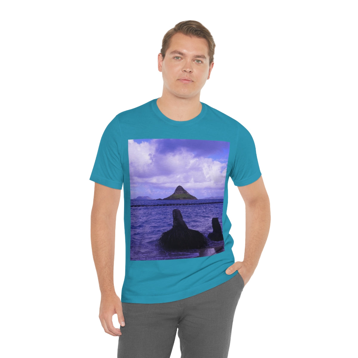 Wade To Chinaman's Hat - Unisex Jersey Short Sleeve T-Shirt - Fry1Productions