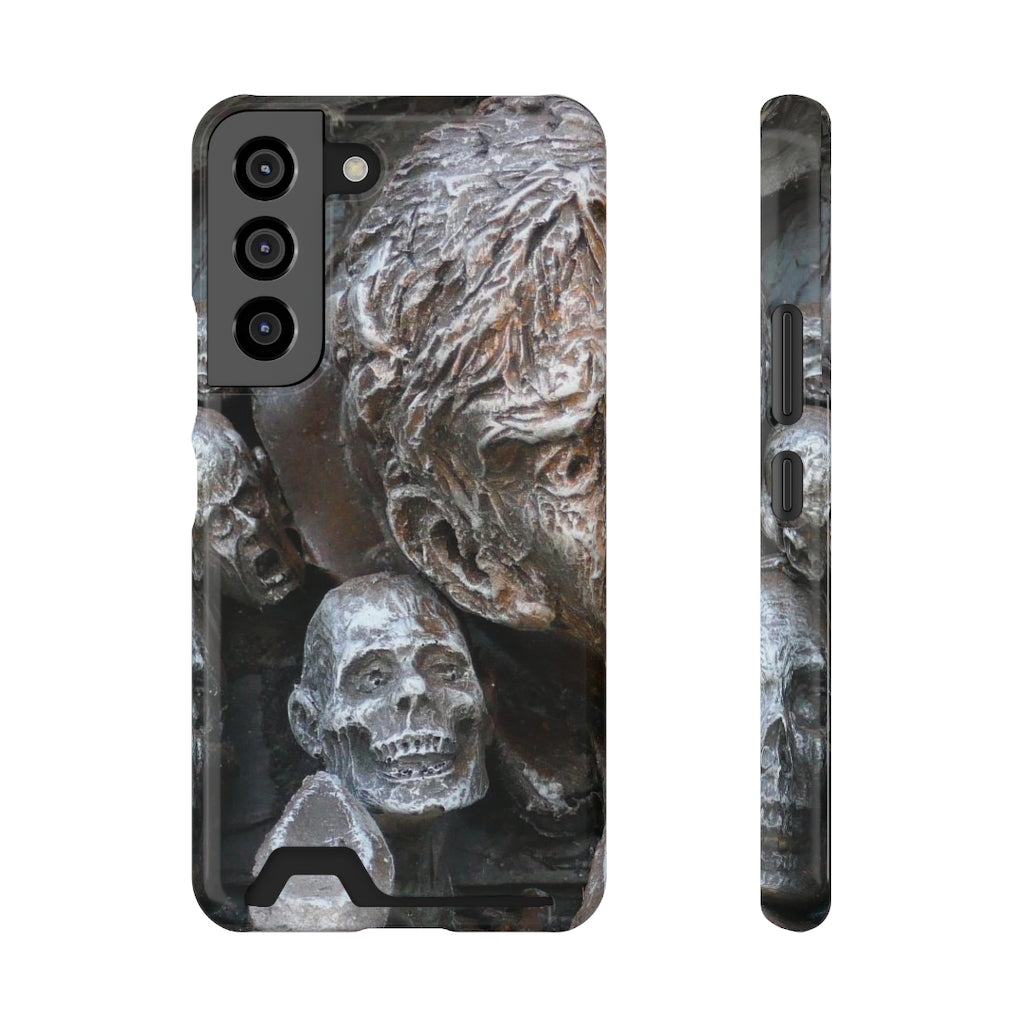 "Waiting for the King" - Galaxy S22 S21 & iPhone 13 Case With Card Holder - Fry1Productions