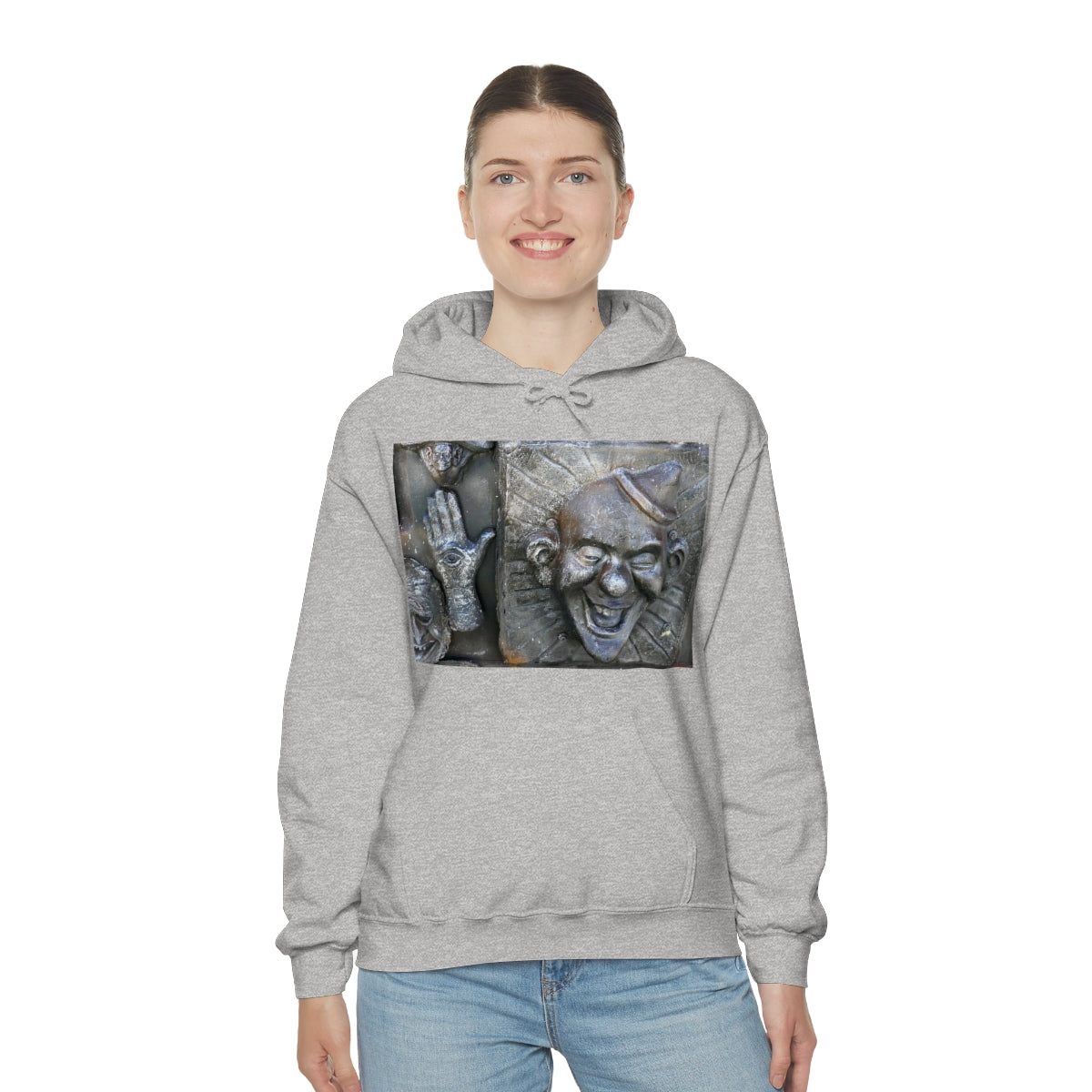 Cosmic Laughter - Unisex Heavy Blend Hooded Sweatshirt - Fry1Productions