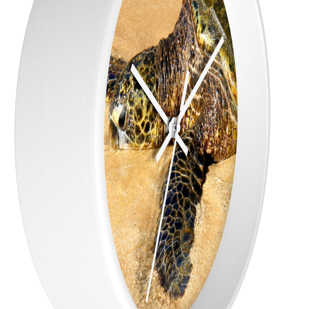 "Glistening Journey" - 10" Wooden Frame Wall Clock - Fry1Productions