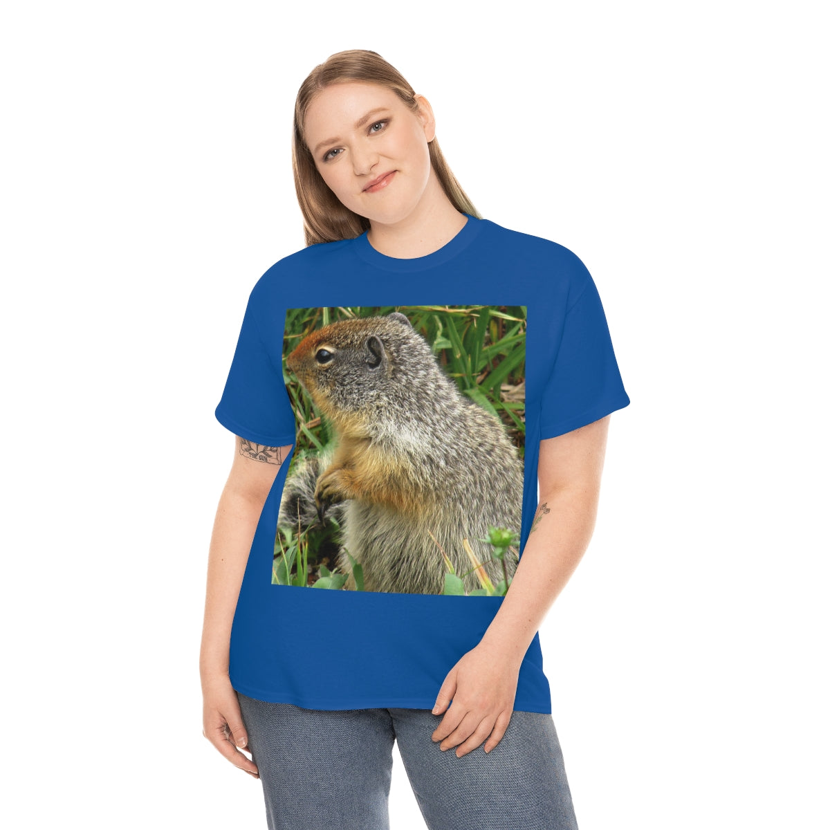 Inquisitive Stare - Unisex Heavy Cotton Tee - Fry1Productions