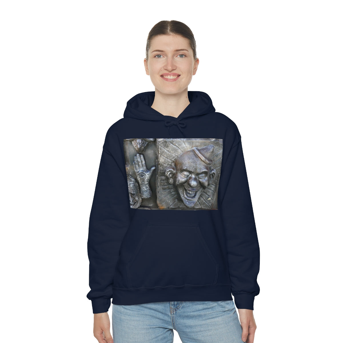 Cosmic Laughter - Unisex Heavy Blend Hooded Sweatshirt - Fry1Productions