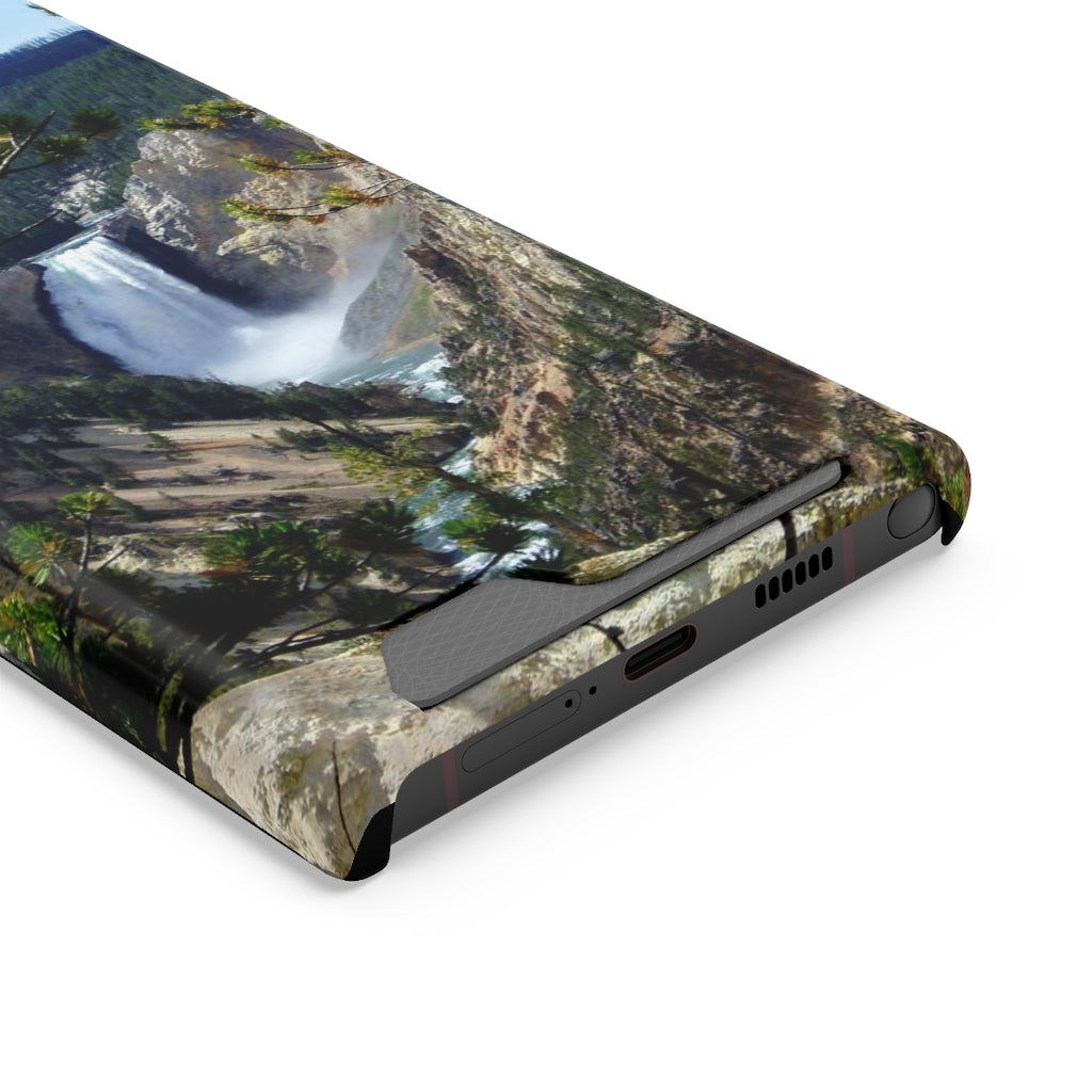“Yellowstone's Splendor” - Galaxy S22 S21 & iPhone 13 Case With Card Holder - Fry1Productions