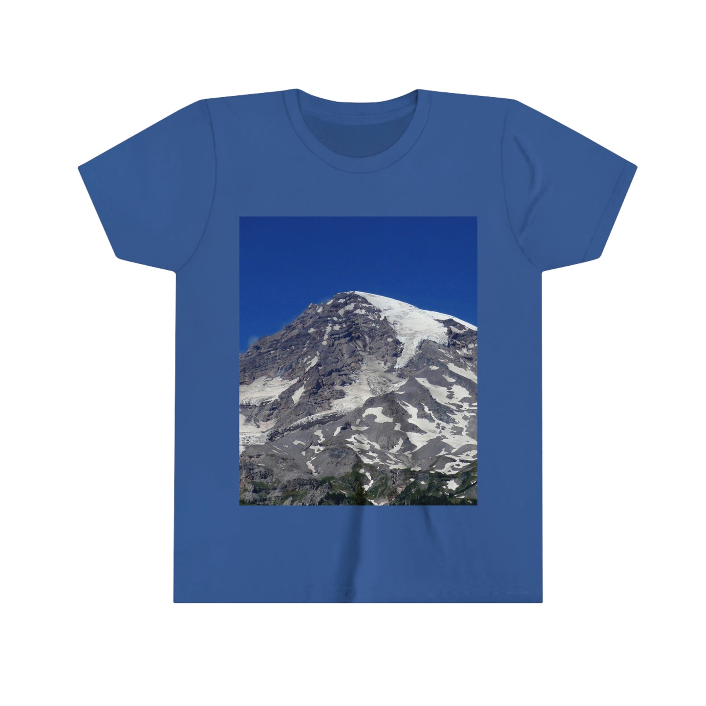 Majestic Mt. Rainier - Youth Short Sleeve Tee - Fry1Productions