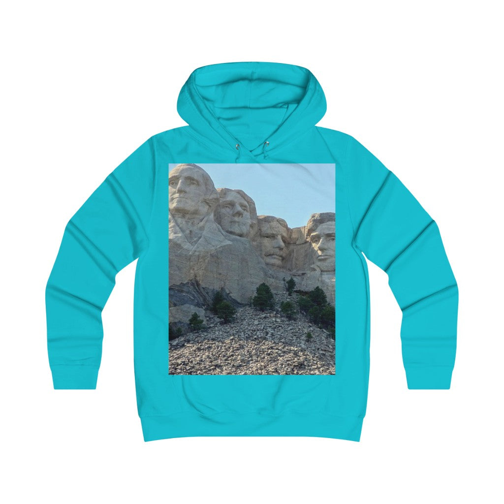 "History Remembered Forever" -  Girlie College Hoodie - Fry1Productions