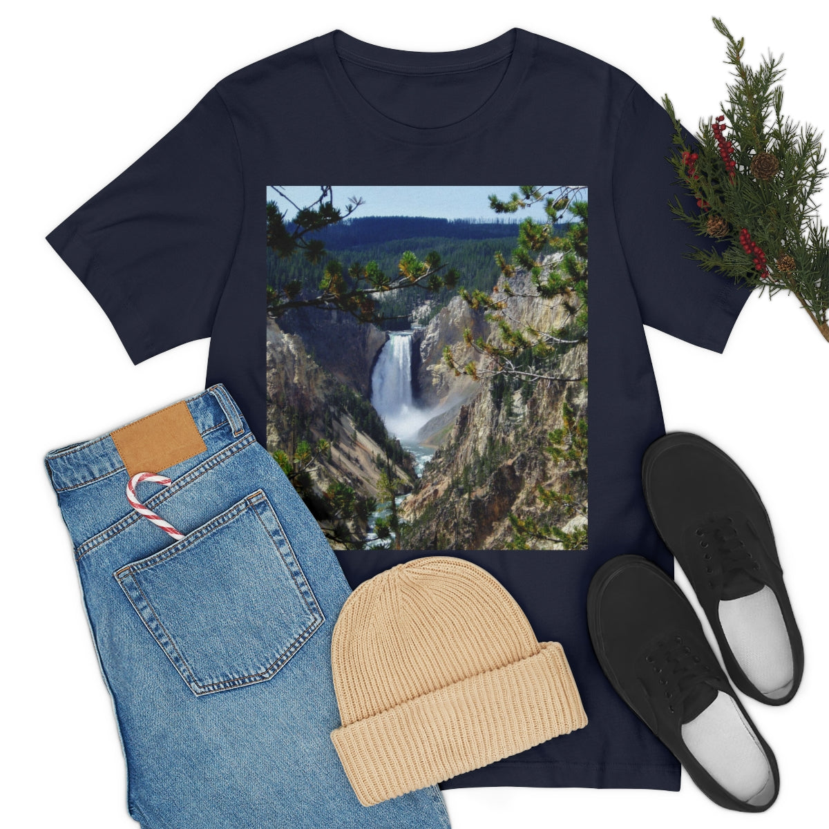 Yellowstone's Splendor - Unisex Jersey Short Sleeve T-Shirt - Fry1Productions