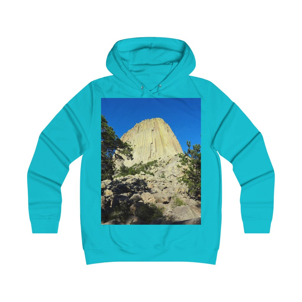 "Reaching Heaven" - Girlie College Hoodie - Fry1Productions