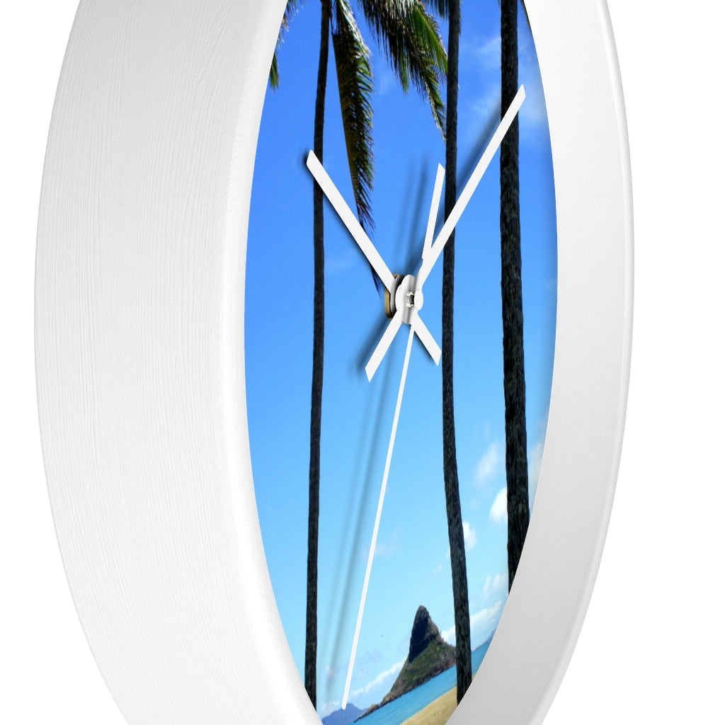 “Visionary Dreams”  - 10" Wooden Frame Wall Clock - Fry1Productions