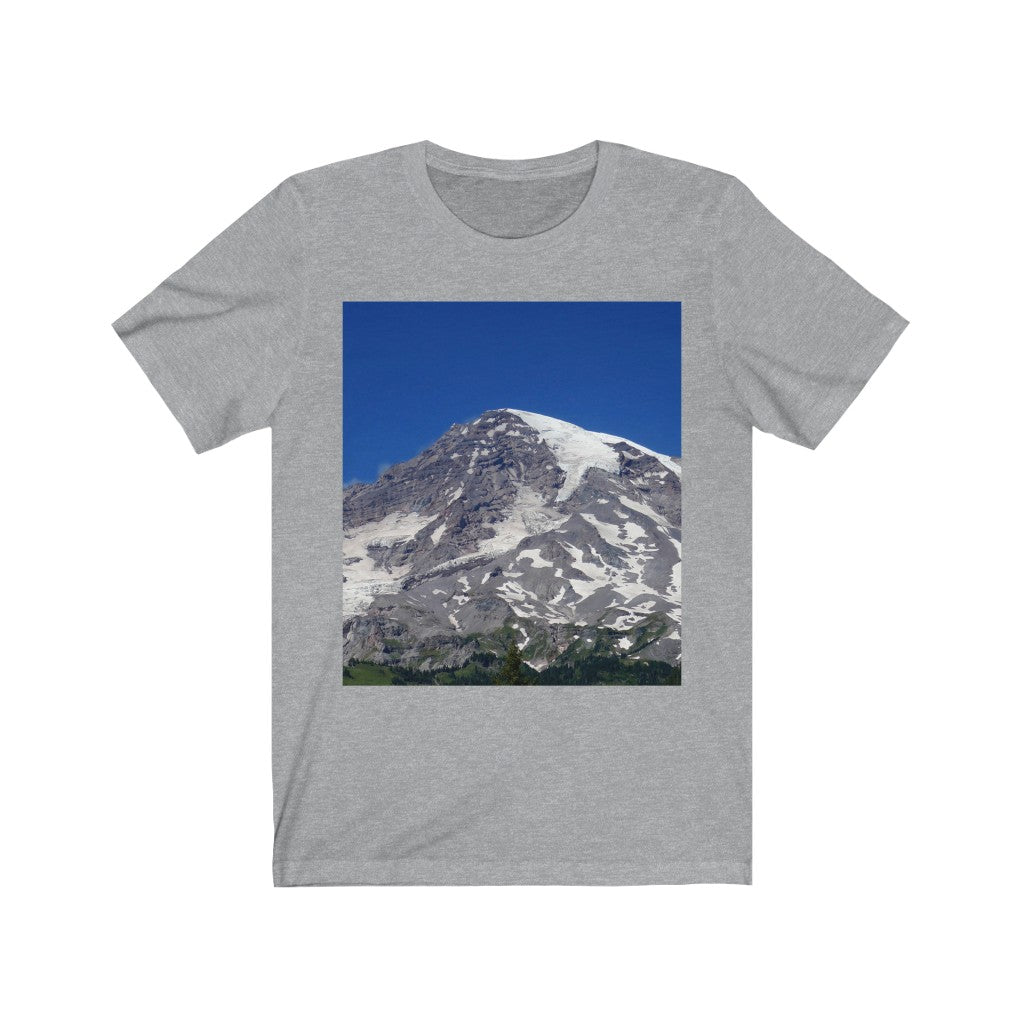 "Majestic Mt. Rainier" - Unisex Jersey Short Sleeve T-Shirt - Fry1Productions