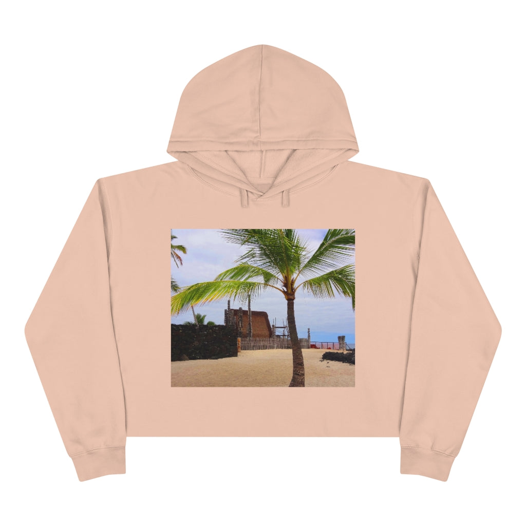 Floresence Hale O Keawe - Crop Hoodie - Fry1Productions