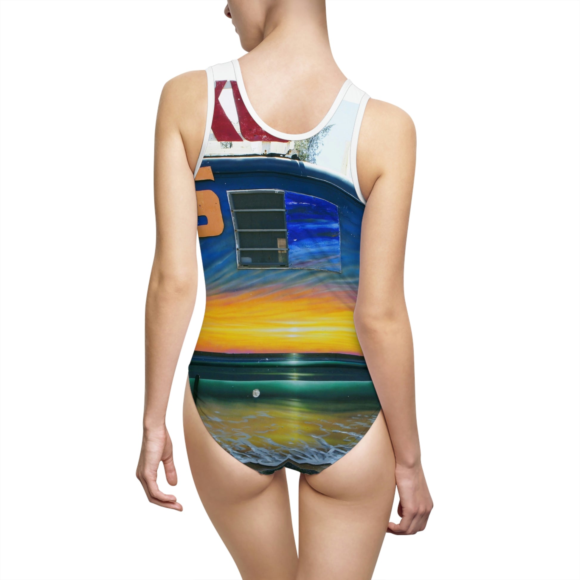 Fumis Aloha - Women's Classic One-Piece Swimsuit - Fry1Productions