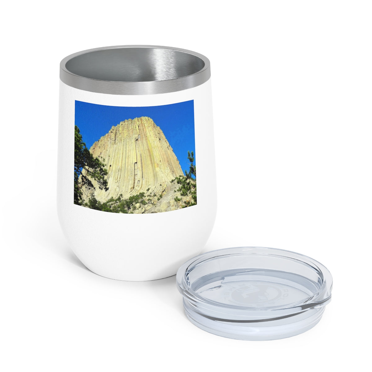 Reaching Heaven - 12 oz Insulated Wine Tumbler - Fry1Productions