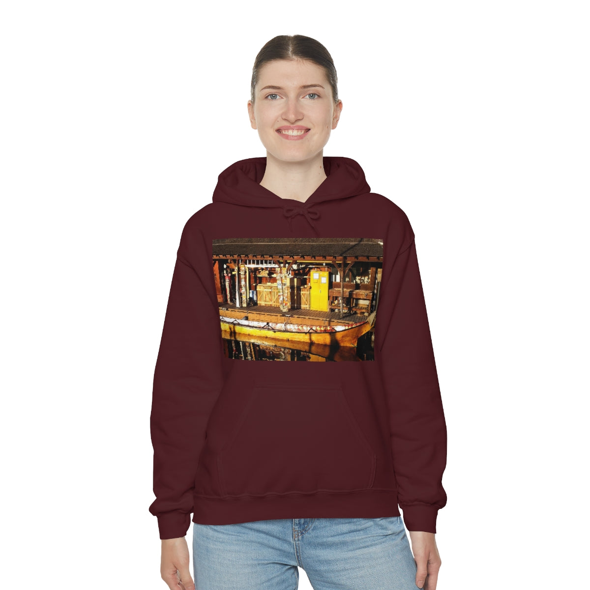 Q'il'bid Awe - Unisex Heavy Blend Hooded Sweatshirt - Fry1Productions