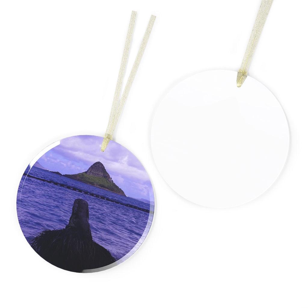 Wade To Chinaman's Hat - Glass Ornament - Fry1Productions