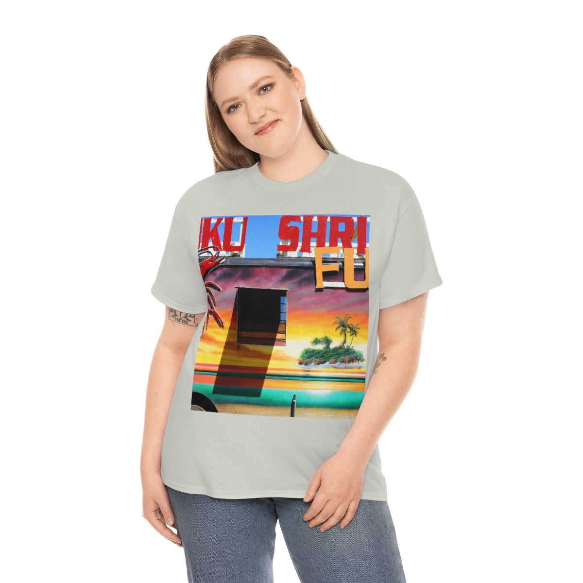 Island Love - Unisex Heavy Cotton Tee - Fry1Productions