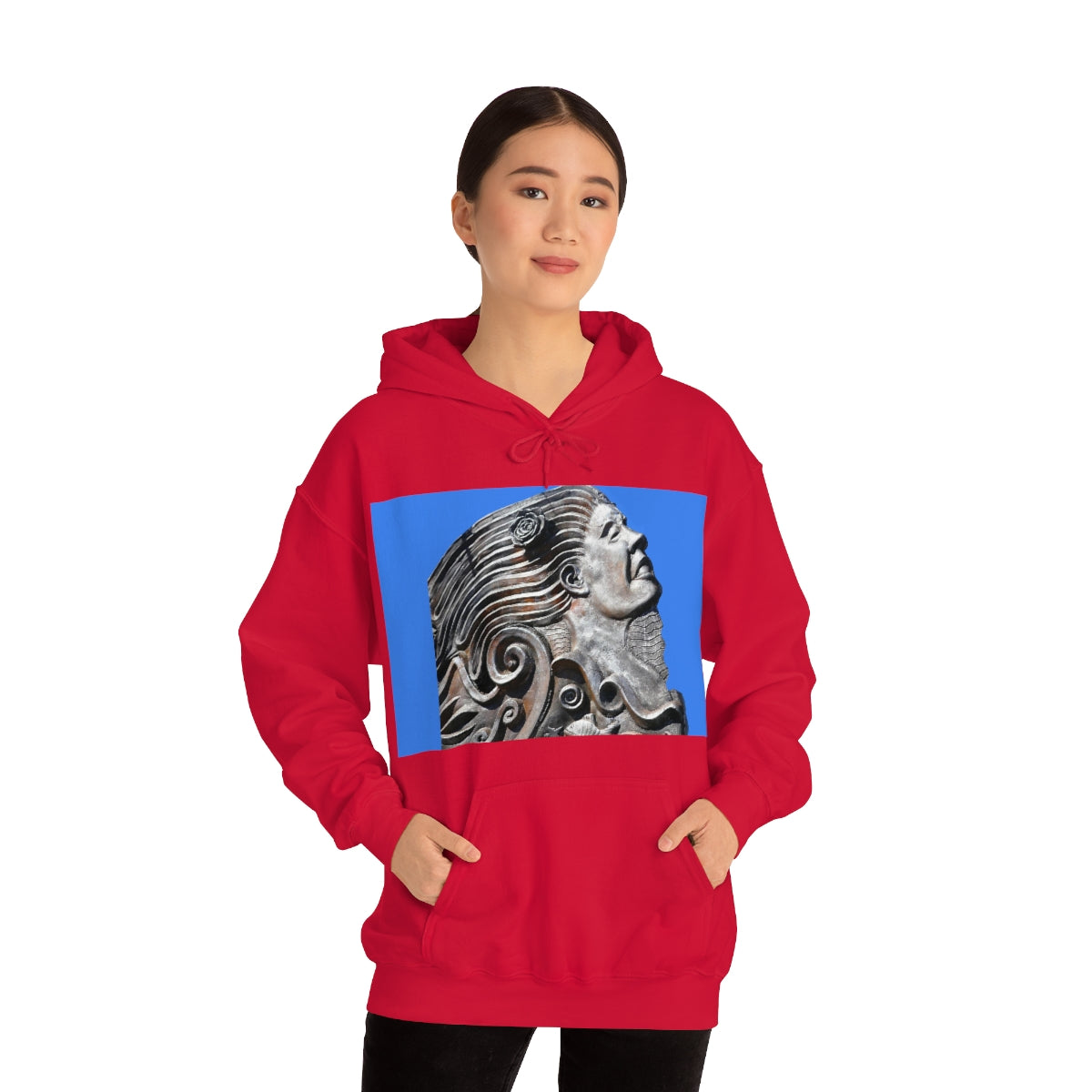 Nymph Beauty - Unisex Heavy Blend Hooded Sweatshirt - Fry1Productions