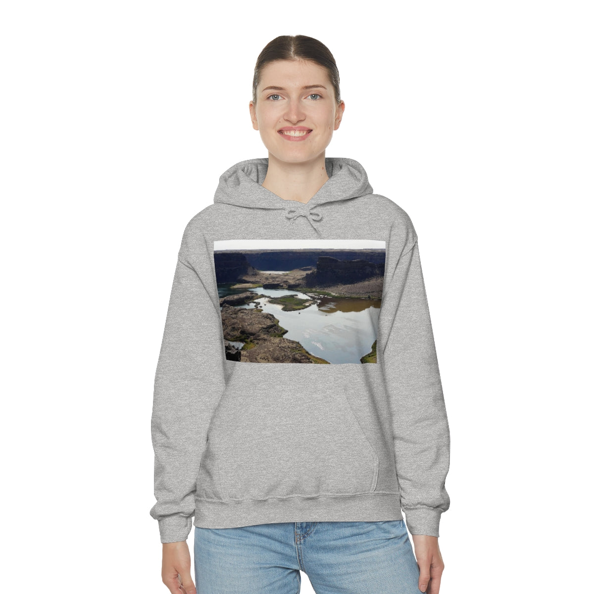 Reminisce of Ancient Thunder - Unisex Heavy Blend Hooded Sweatshirt - Fry1Productions