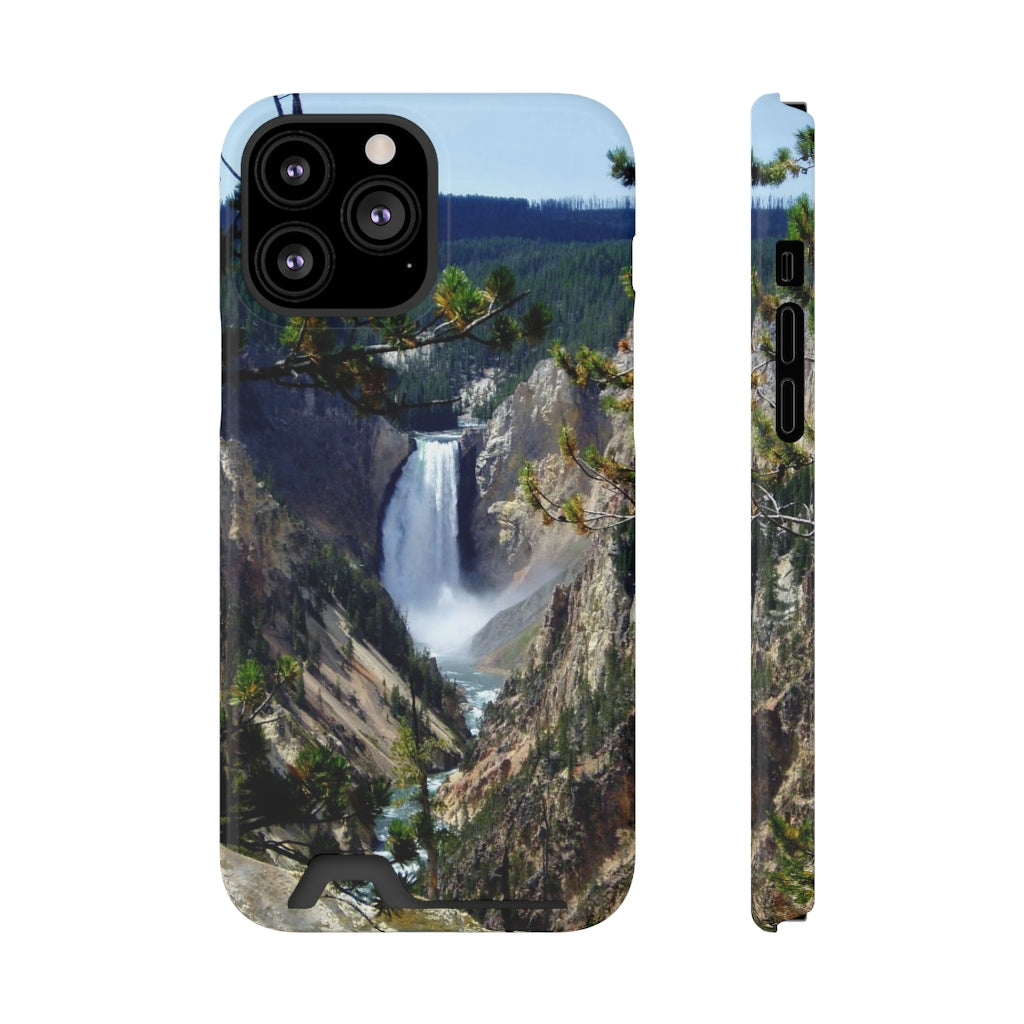 “Yellowstone's Splendor” - Galaxy S22 S21 & iPhone 13 Case With Card Holder - Fry1Productions