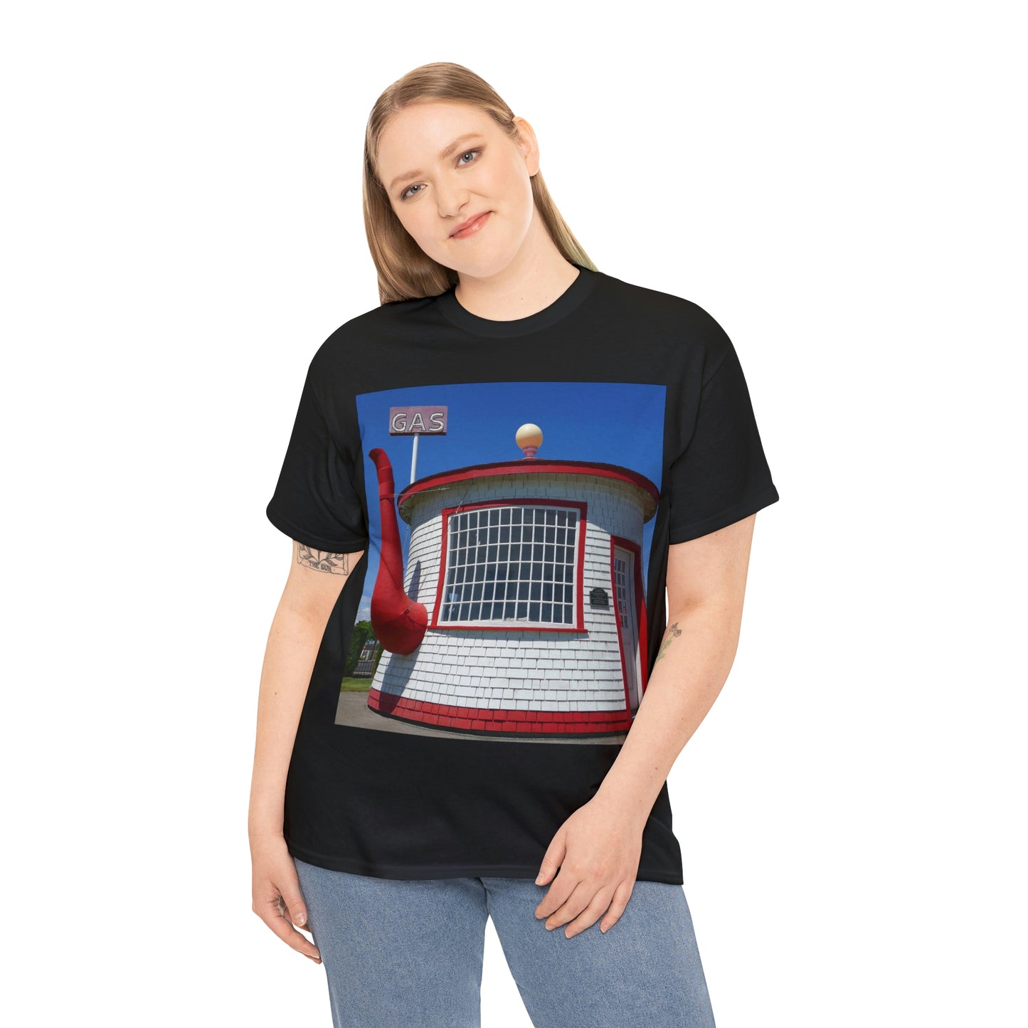 Historic Attraction Teapot Dome - Unisex Heavy Cotton Tee - Fry1Productions