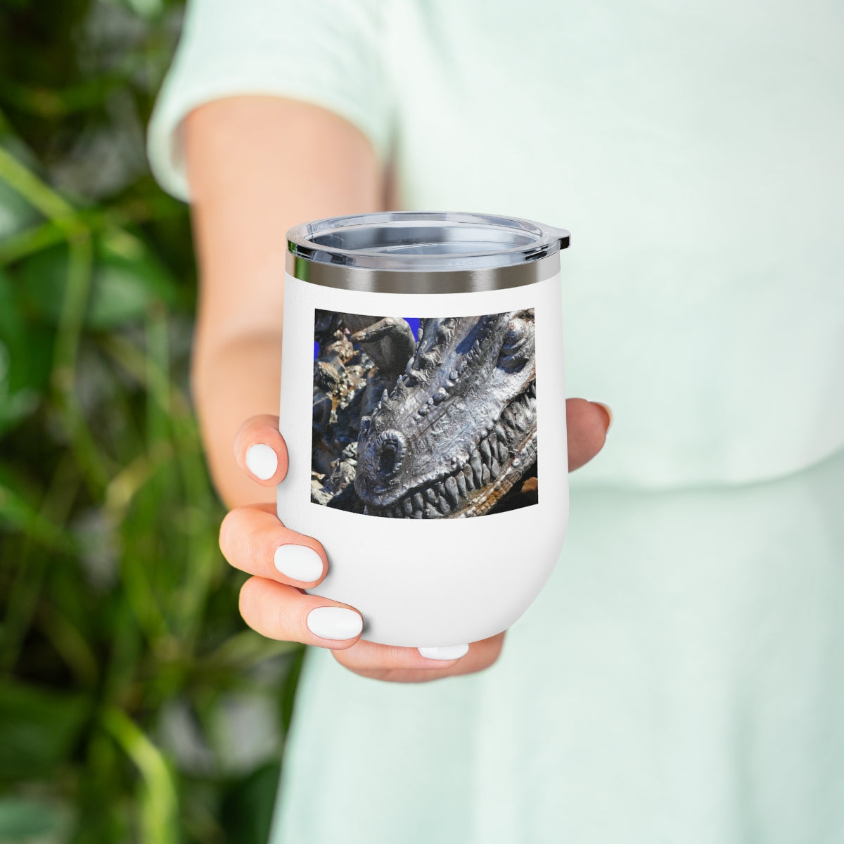 Delectable Vision - 12 oz Insulated Wine Tumbler - Fry1Productions