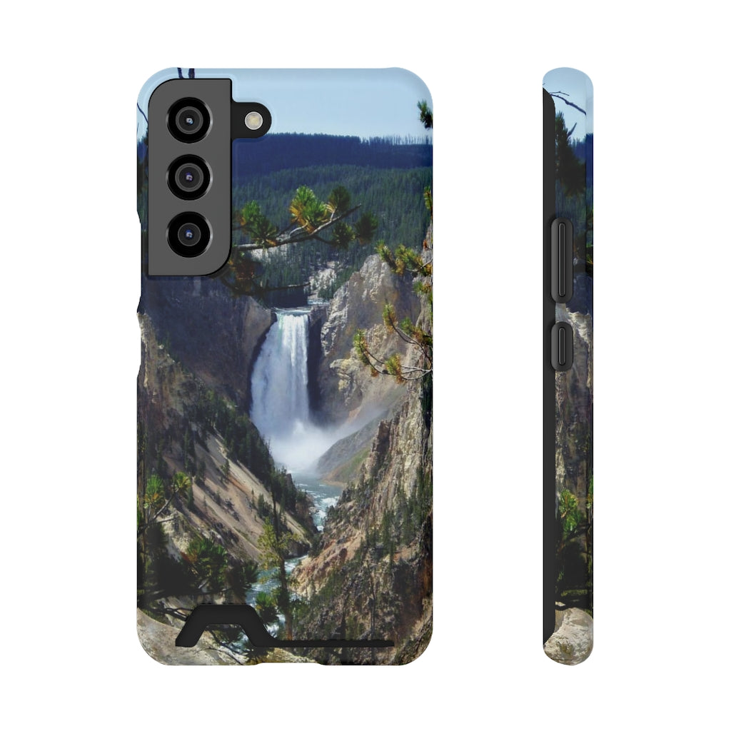 “Yellowstone's Splendor” - Galaxy S22 S21 & iPhone 13 Case With Card Holder - Fry1Productions