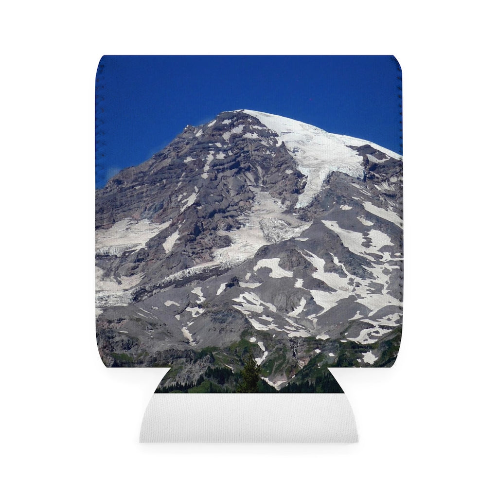 Majestic Mt. Rainier - Can Cooler Neoprene Sleeve 12oz - Fry1Productions