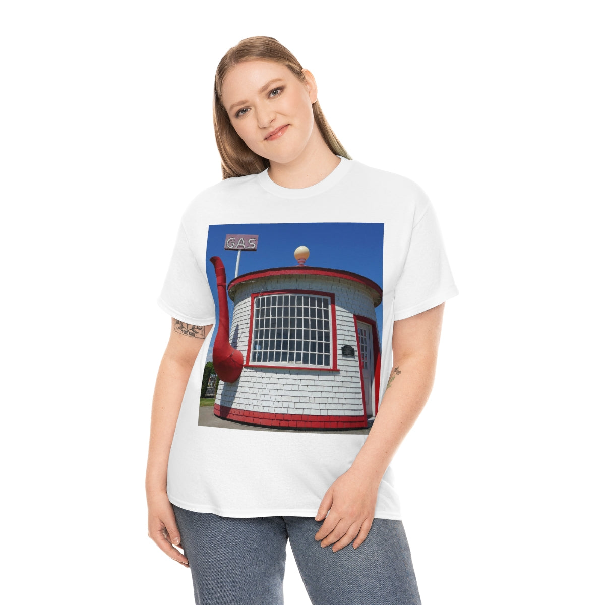 Historic Attraction Teapot Dome - Unisex Heavy Cotton Tee - Fry1Productions