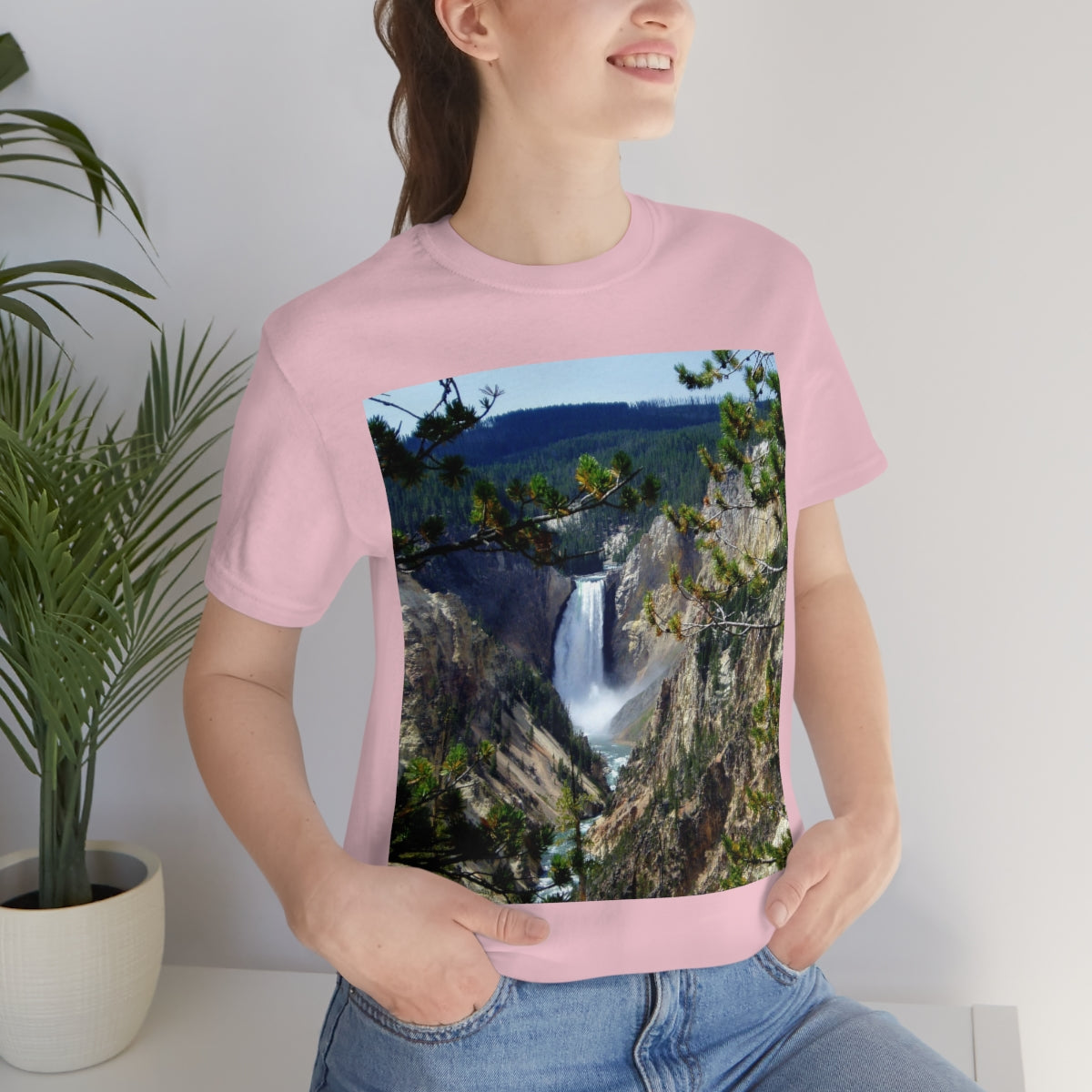 Yellowstone's Splendor - Unisex Jersey Short Sleeve T-Shirt - Fry1Productions