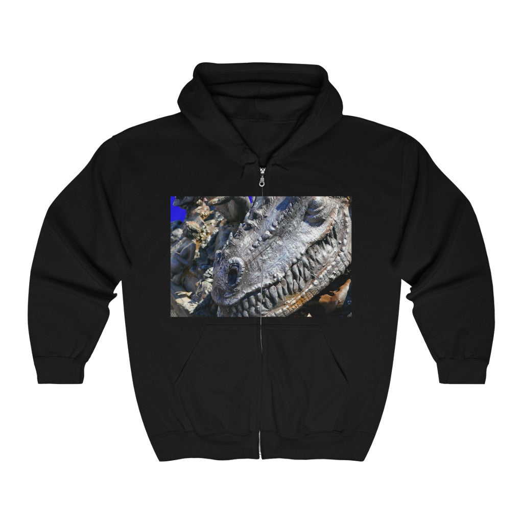 "Delectable Vision" - Unisex Full Zip Hooded Sweatshirt - Fry1Productions