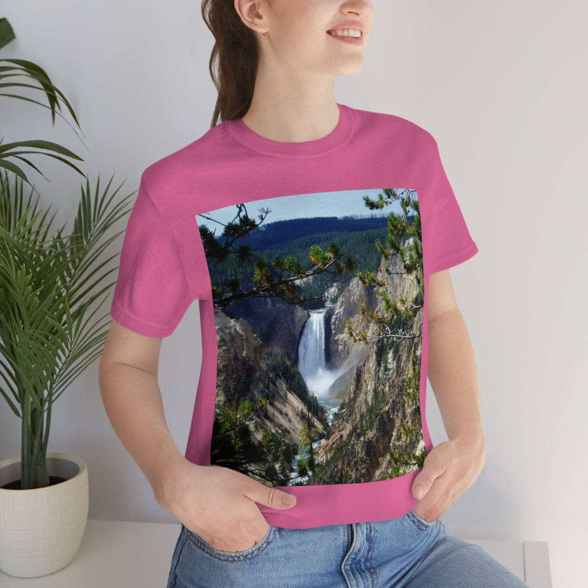 Yellowstone's Splendor - Unisex Jersey Short Sleeve T-Shirt - Fry1Productions