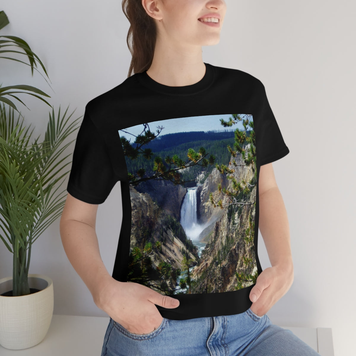 Yellowstone's Splendor - Unisex Jersey Short Sleeve T-Shirt - Fry1Productions