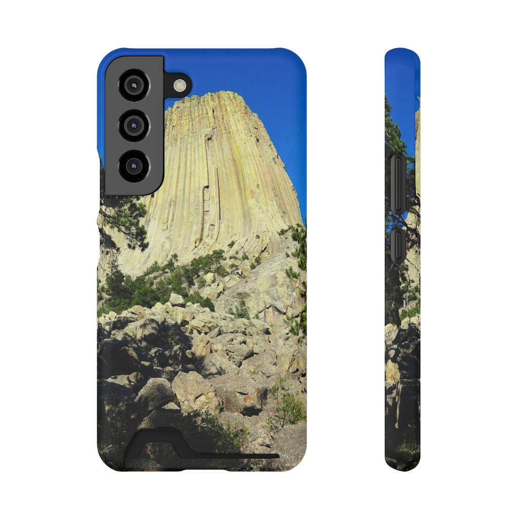 "Reaching Heaven" - Galaxy S22 S21 & iPhone 13 Case With Card Holder - Fry1Productions