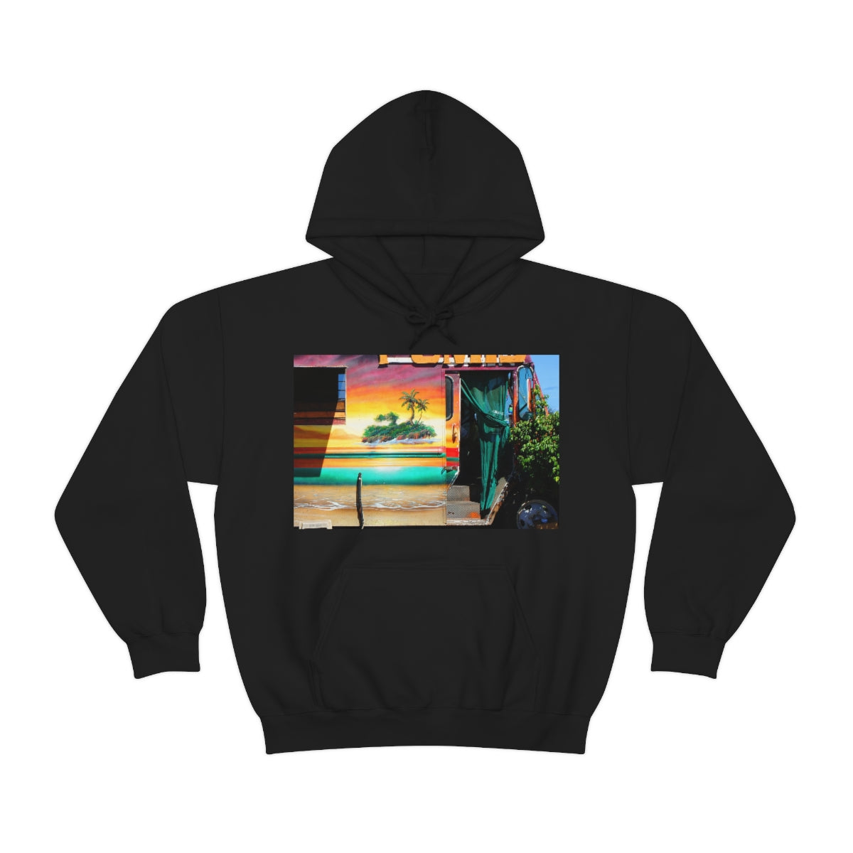Island Love - Unisex Heavy Blend Hooded Sweatshirt - Fry1Productions