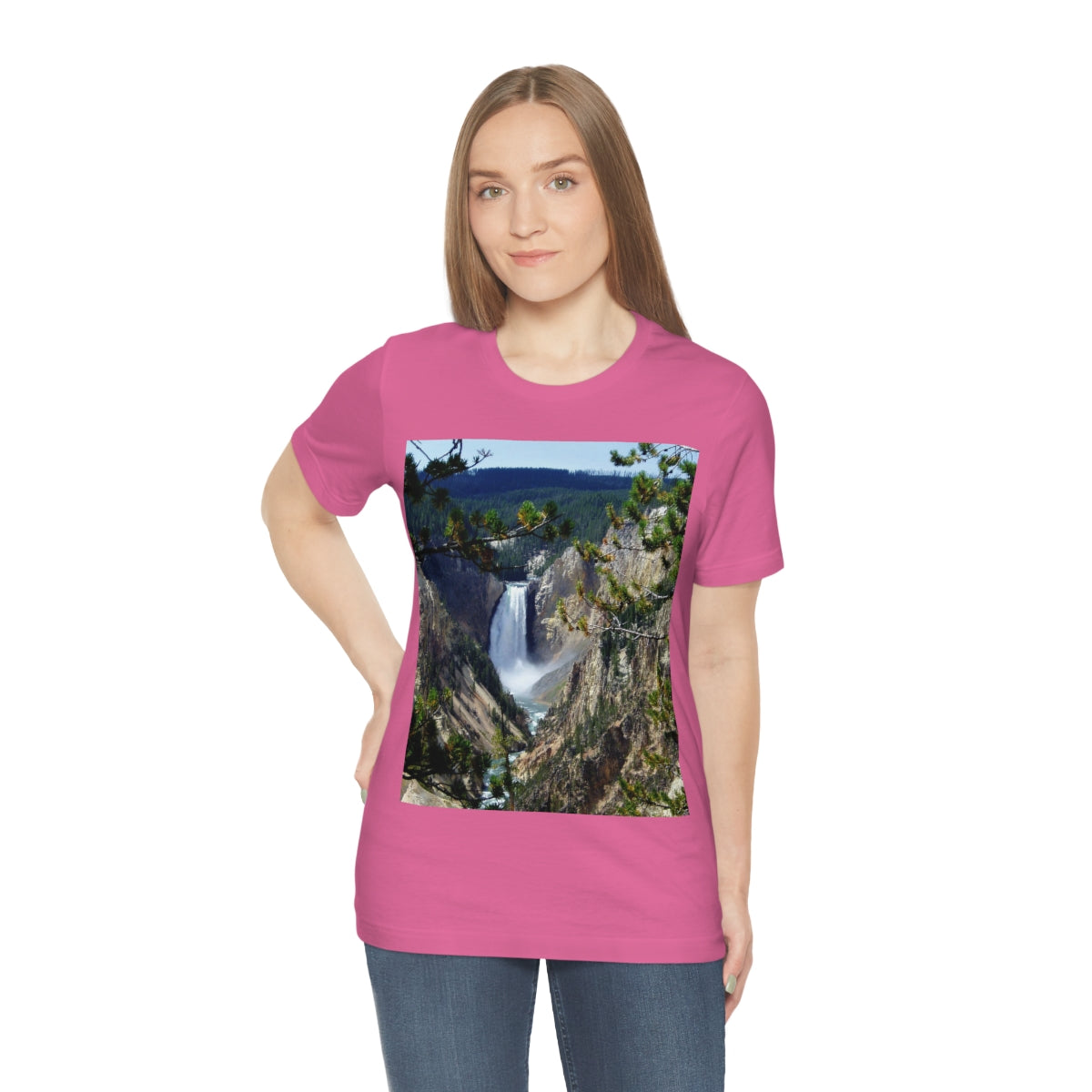 Yellowstone's Splendor - Unisex Jersey Short Sleeve T-Shirt - Fry1Productions