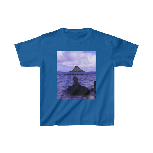 Wade To Chinaman's Hat - Kids Cotton Tee - Fry1Productions