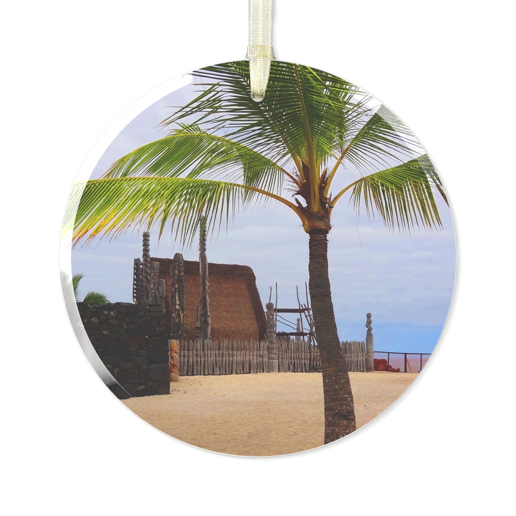 Florescence Hale O Keawe - Glass Ornament - Fry1Productions