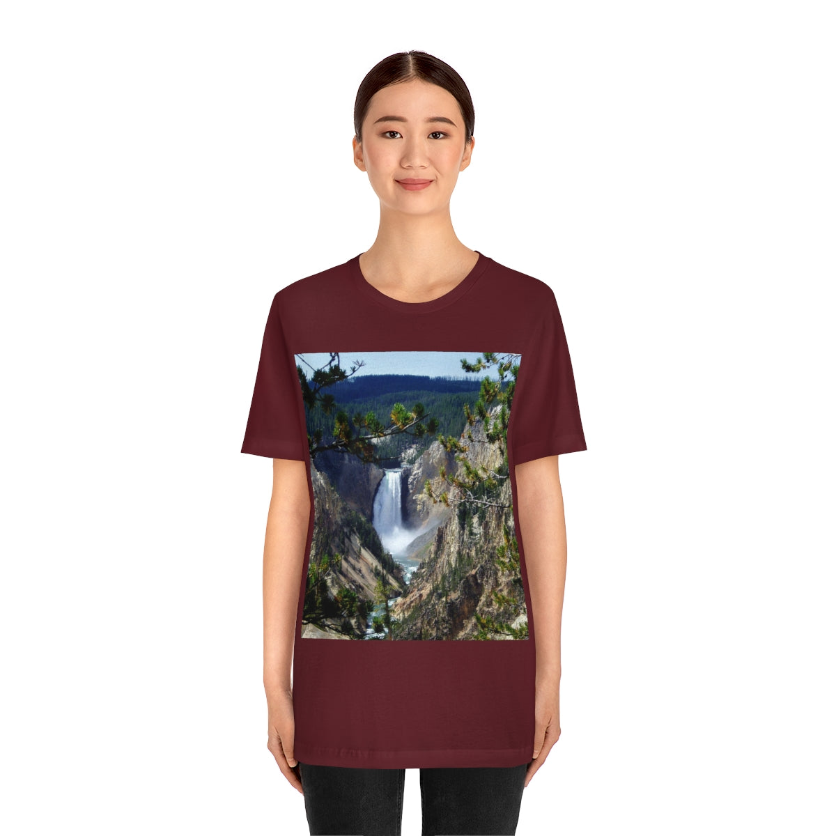 Yellowstone's Splendor - Unisex Jersey Short Sleeve T-Shirt - Fry1Productions