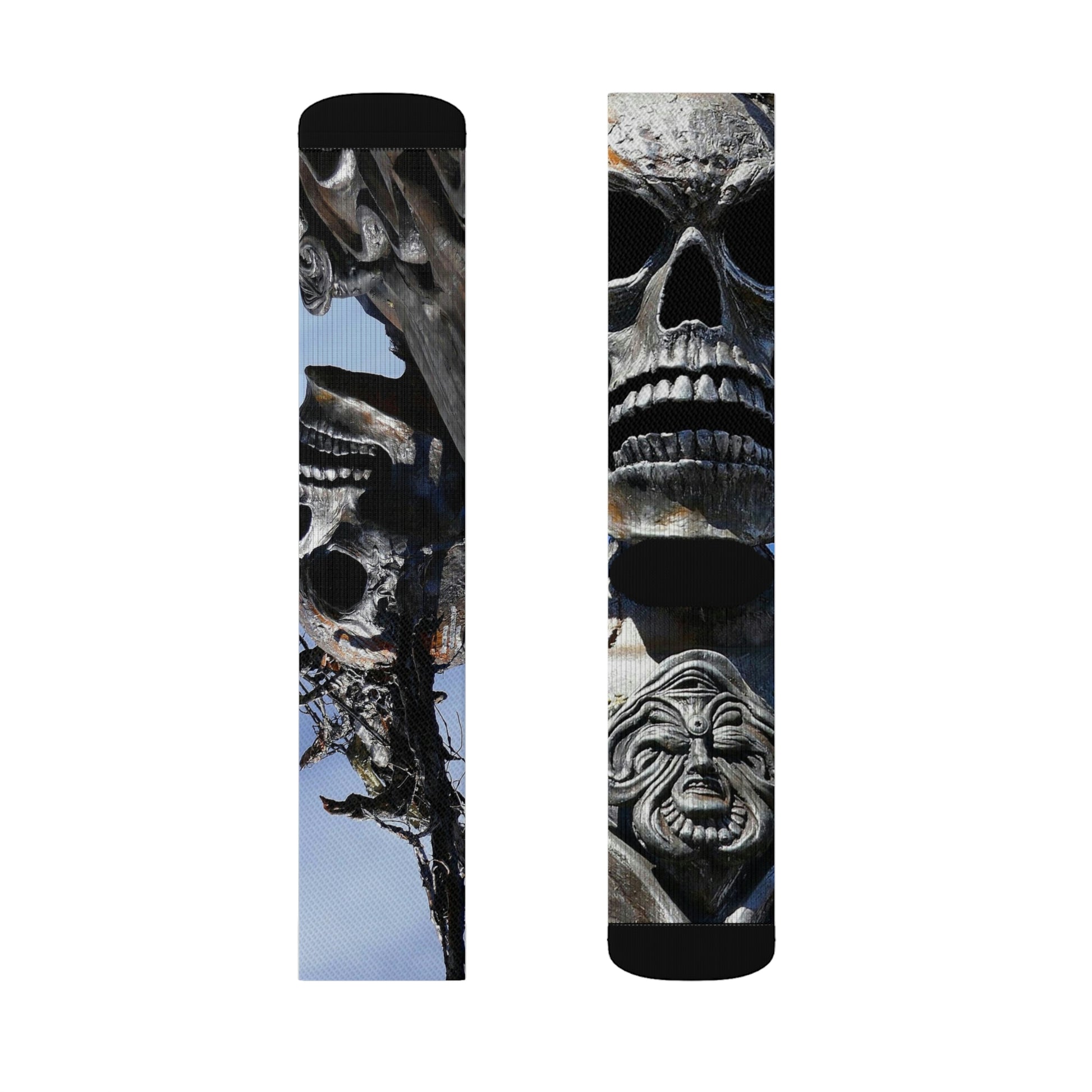 Skull Warriors - All-Over Print Socks - Fry1Productions