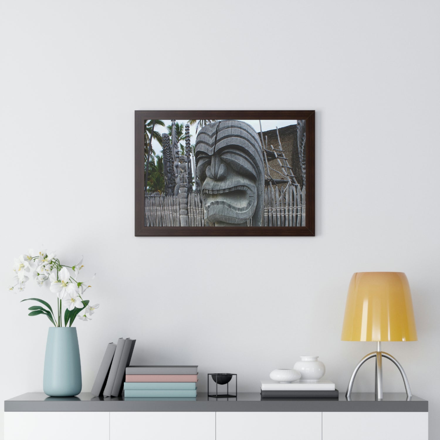 Fierce Guardian - Framed Horizontal Poster - Fry1Productions
