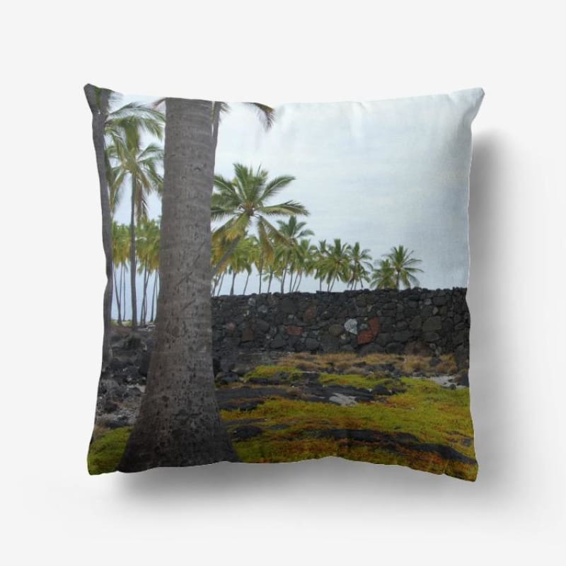 Sacred Grounds - Hypoallergenic Throw Pillow - Fry1Productions