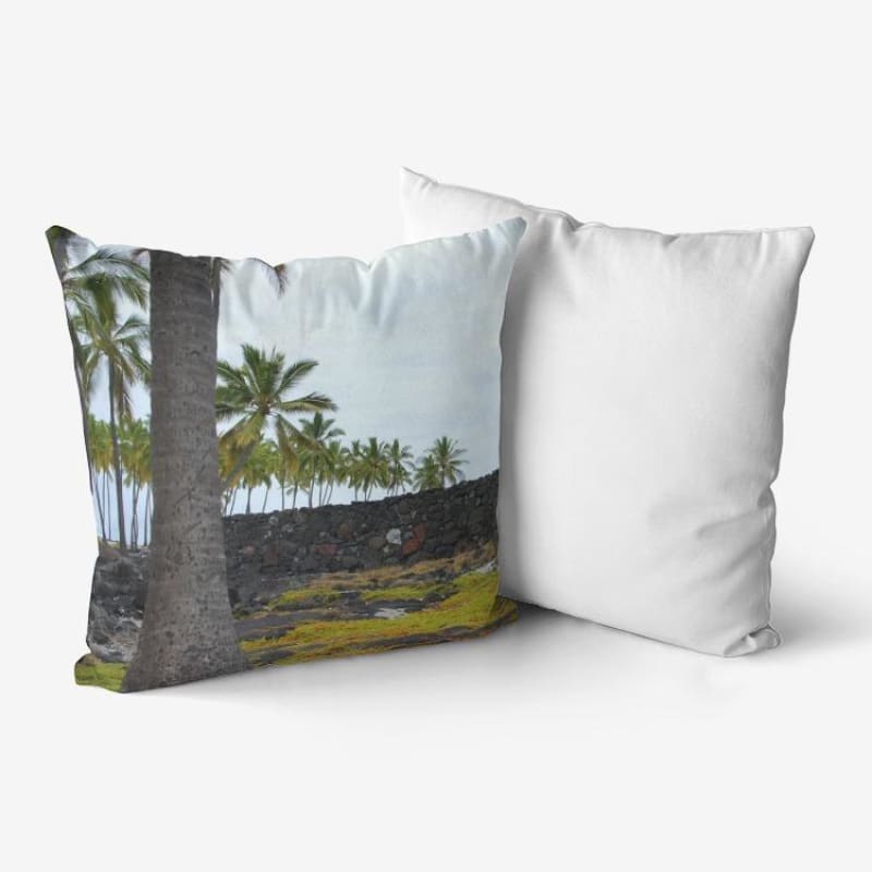 Sacred Grounds - Hypoallergenic Throw Pillow - Fry1Productions